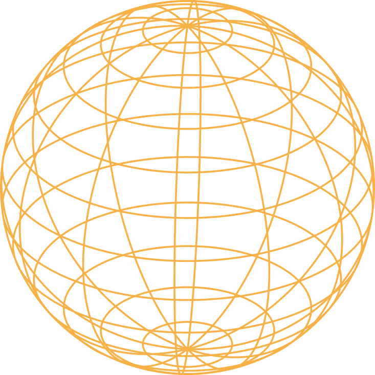 Glowing Wireframe Sphere